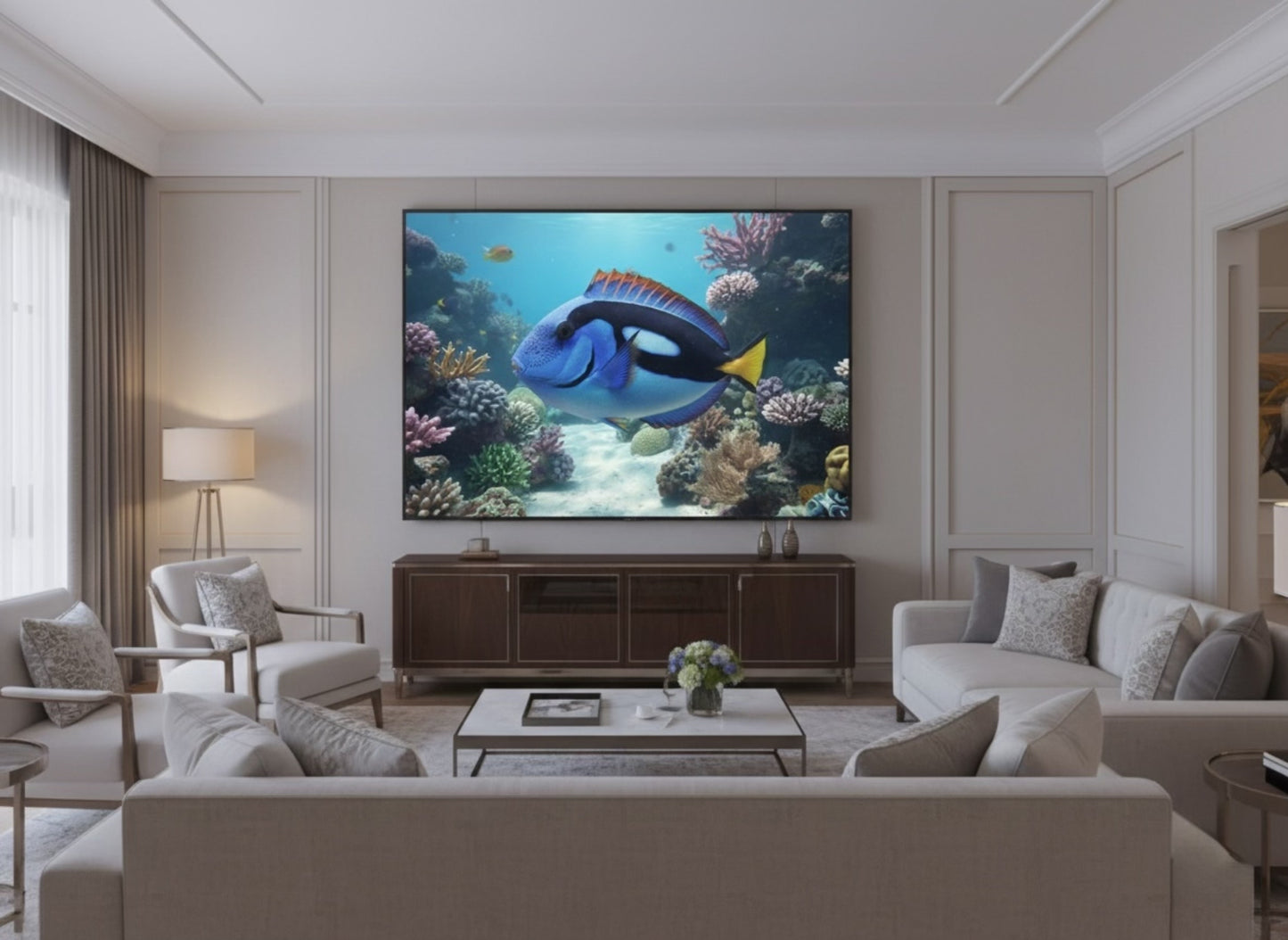 Königstang (Paracanthurus hepatus)- Erwachsener | Digitaler Meeresatlas