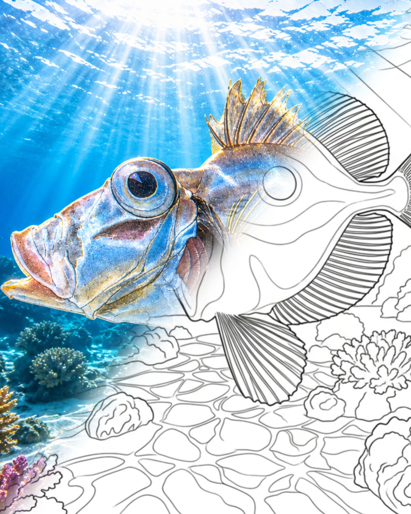 Rosy Dory (Cyttopsis rosea) | Marine Explorer Färbeset