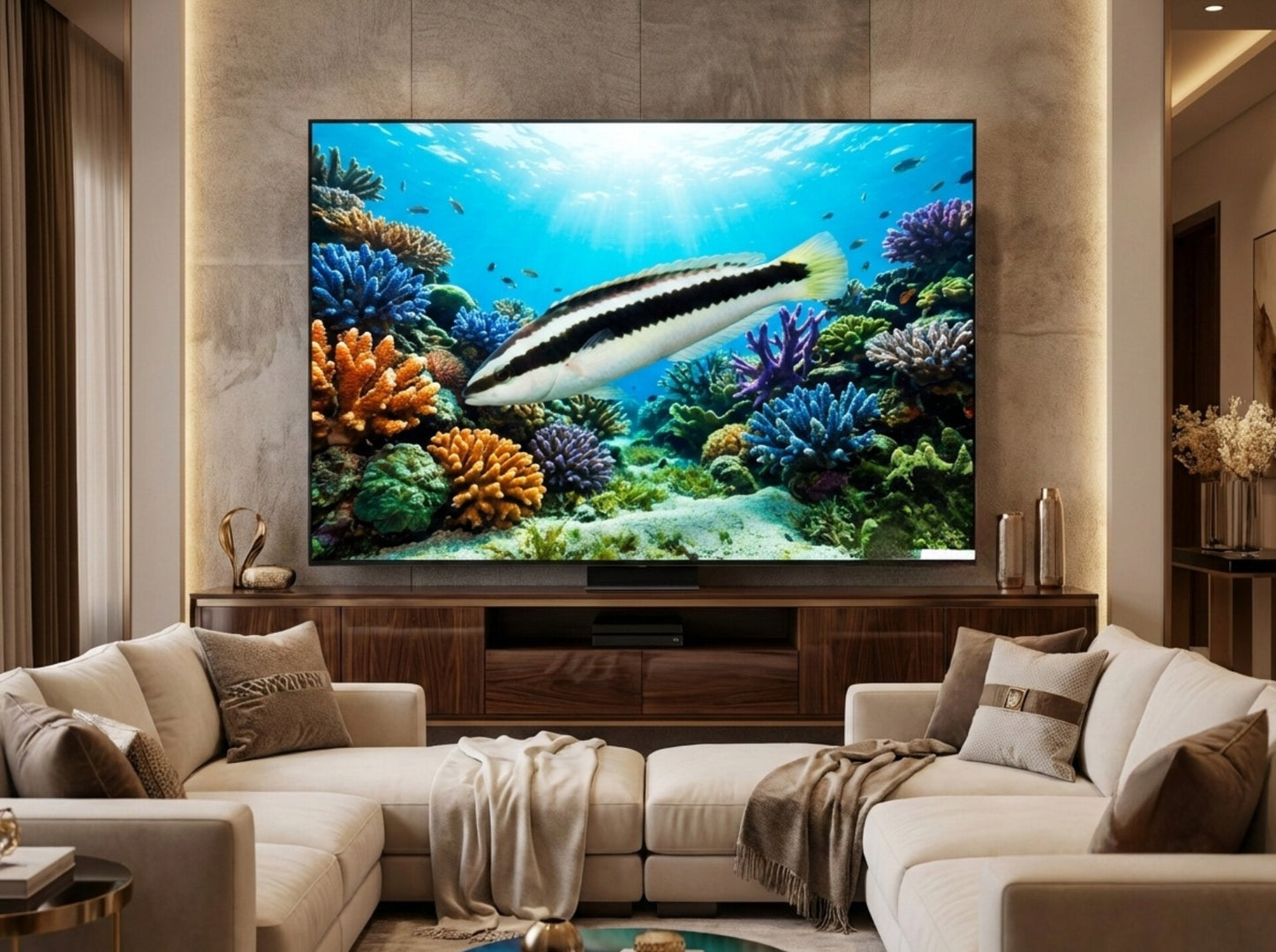 Kammlippfisch (Coris picta) - Jungtierphase | Digitaler Meeresatlas