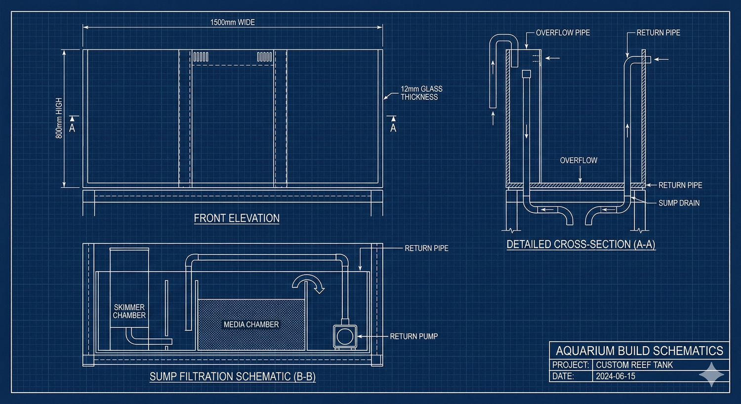 Aquarium DIY Blueprints