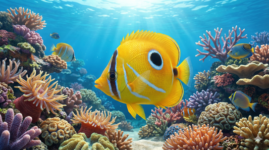 Bennett's Butterflyfish (Chaetodon bennetti)