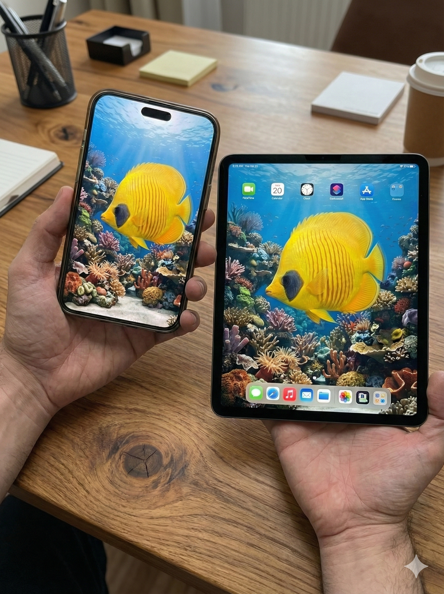 Golden Butterflyfish (Chaetodon semilarvatus) - 4K Digital Art