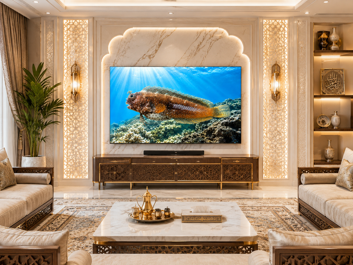 Digital marine atlas and infographic care card of the Salarias Blenny (Salarias sp.) showing its reef-associated body form and algae-associated rock-perching behavior.