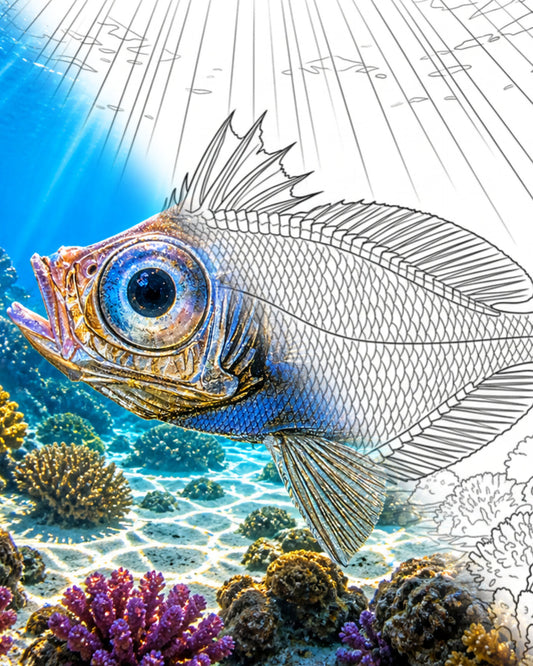 Zwergpanzerwels (Zenion hololepis) | Marine Explorer Färbeset