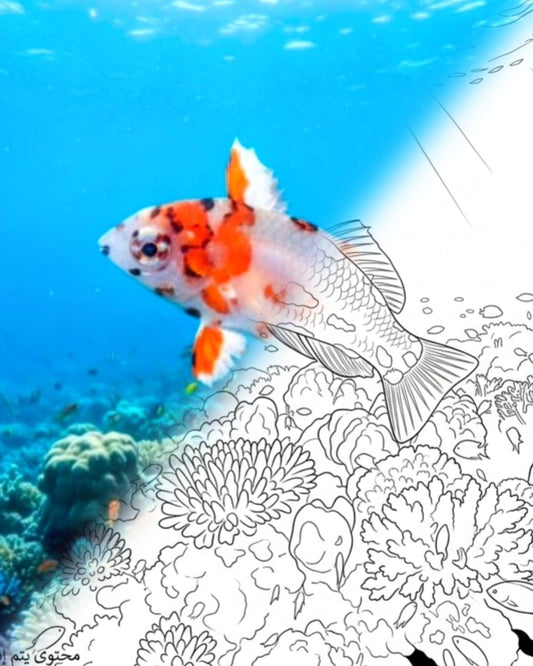 Choat's Leopard Wrasse (Macropharyngodon choati) - Jungtiere | Marine Explorer Färbeset