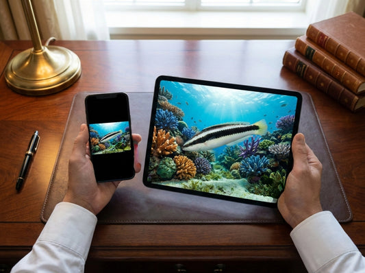 Comb Wrasse (Coris picta) - Juvenile Phase | Digital Marine Atlas