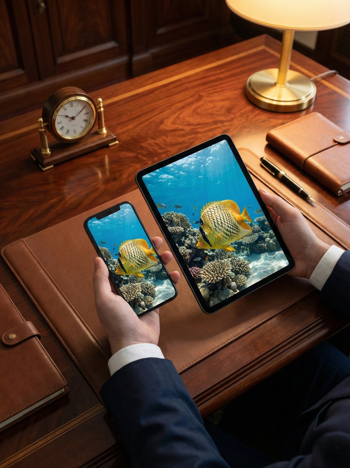 Perlschuppenfalterfisch (Chaetodon xanthurus) | Digitaler Meeresatlas