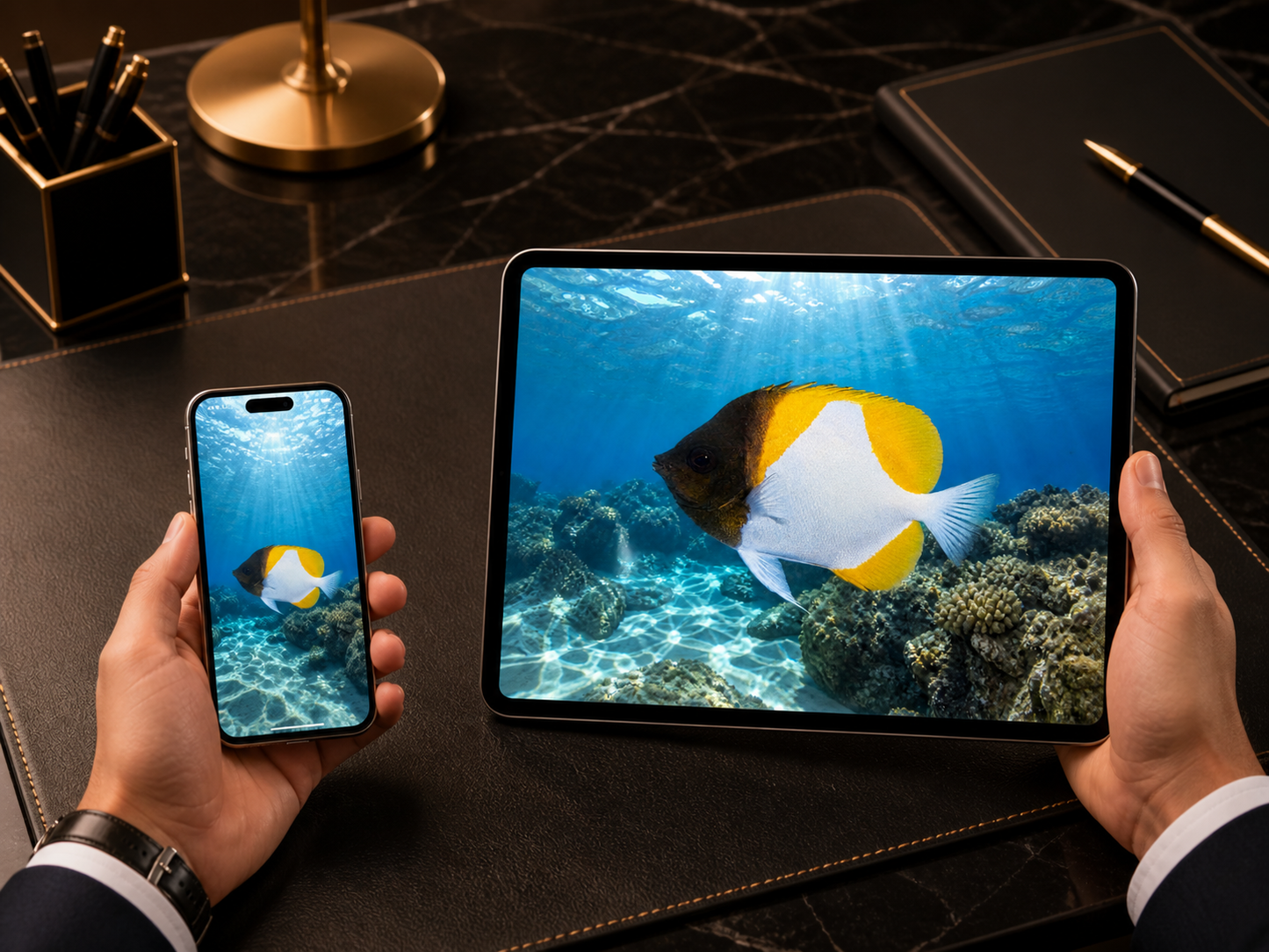 Pyramidenfalterfisch (Hemitaurichthys polylepis) | Digitaler Meeresatlas