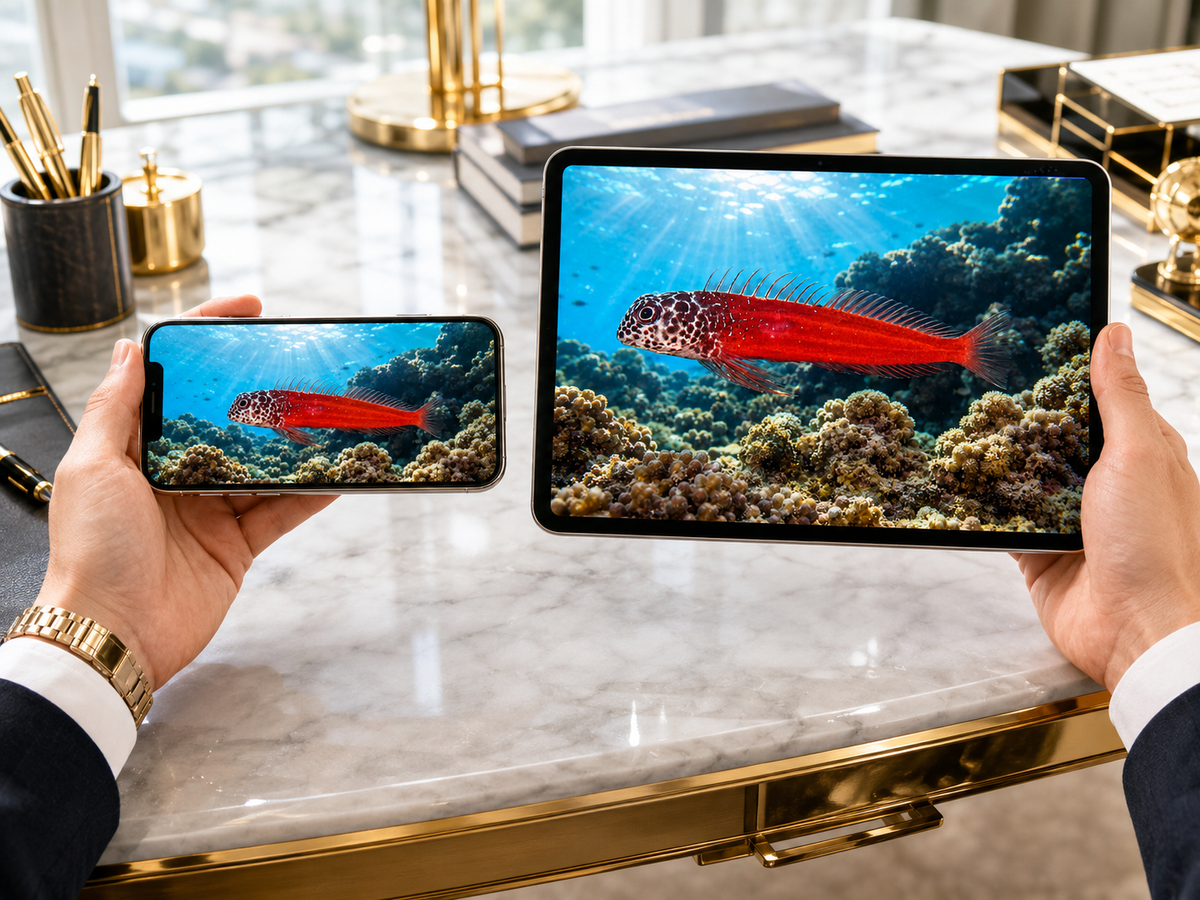 Digital marine atlas and infographic care card of the Black-headed Blenny (Microlipophrys nigriceps) showing its red body, dark-patterned head, and small reef-associated form.