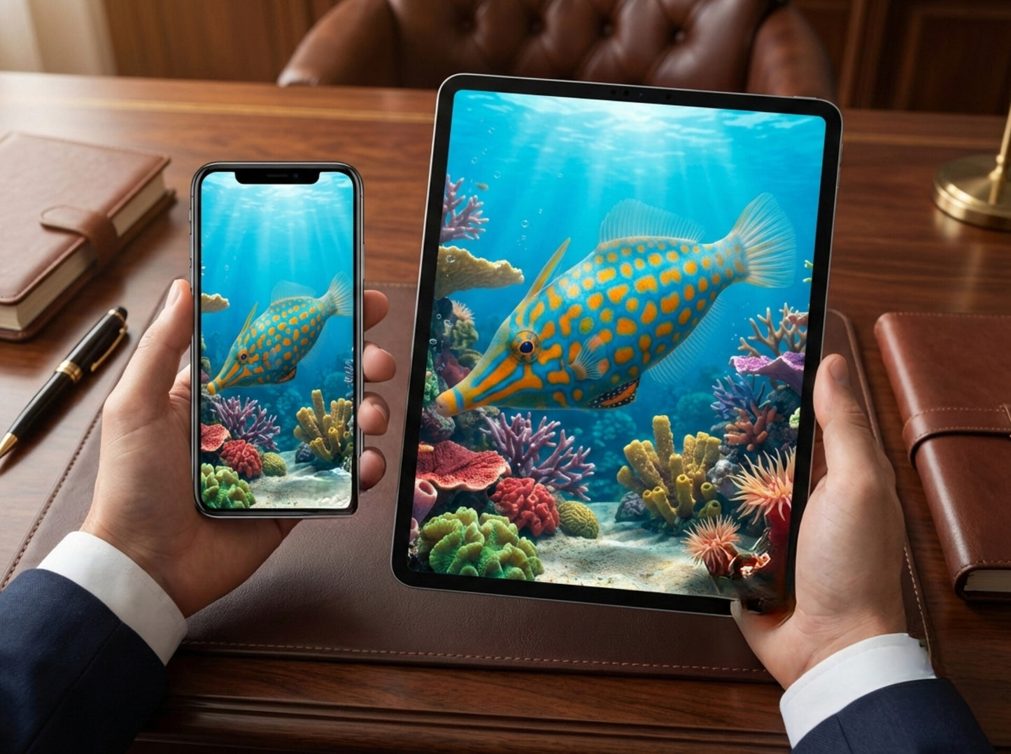 Orange-Spotted Filefish (Oxymonacanthus longirostris) | Digital Marine Atlas