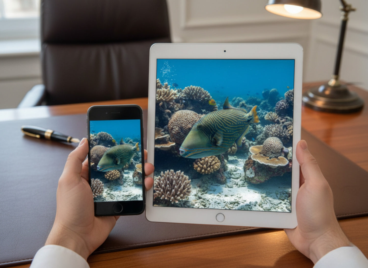 Sébaste à bandes orange (Balistapus undulatus) | Digital Marine Atlas